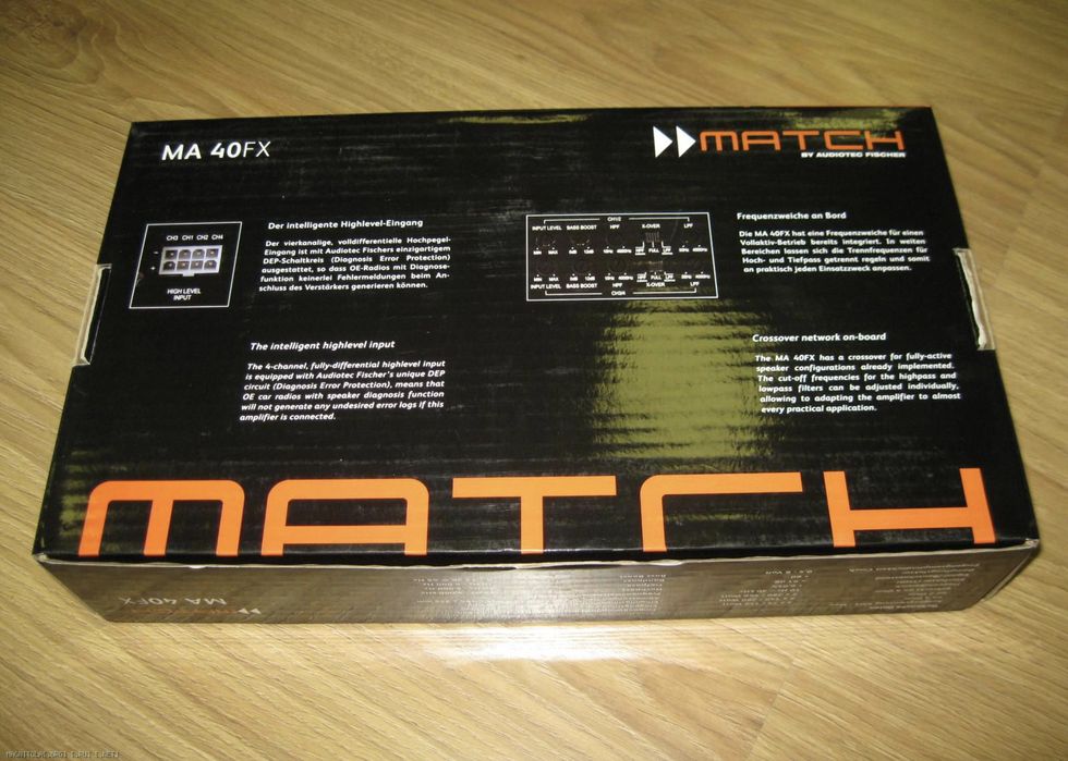 Усилитель Match MA 40FX новый.