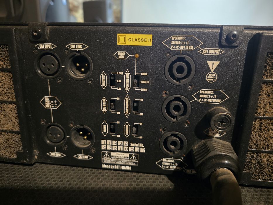 Amplificator Carver PM1.5/Qsc mx2000/Omnitronic P1500