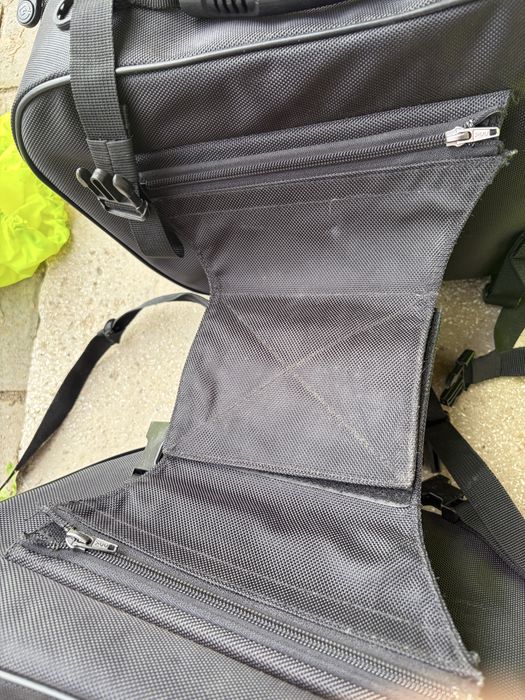 Set genti moto laterale, Qbag, textil.