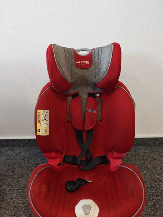 Scaun Auto ISOFIX 9-36 kg Kindercraft-negru Cocolle-rosu