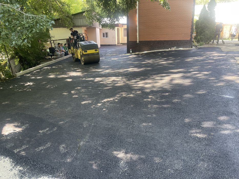 Асфальтирование асфальт укладка дешево