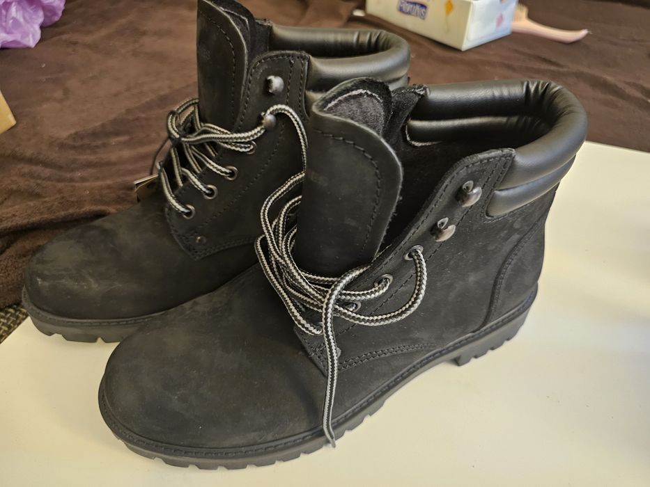 Bocanci piele Jack&Jones marime 43