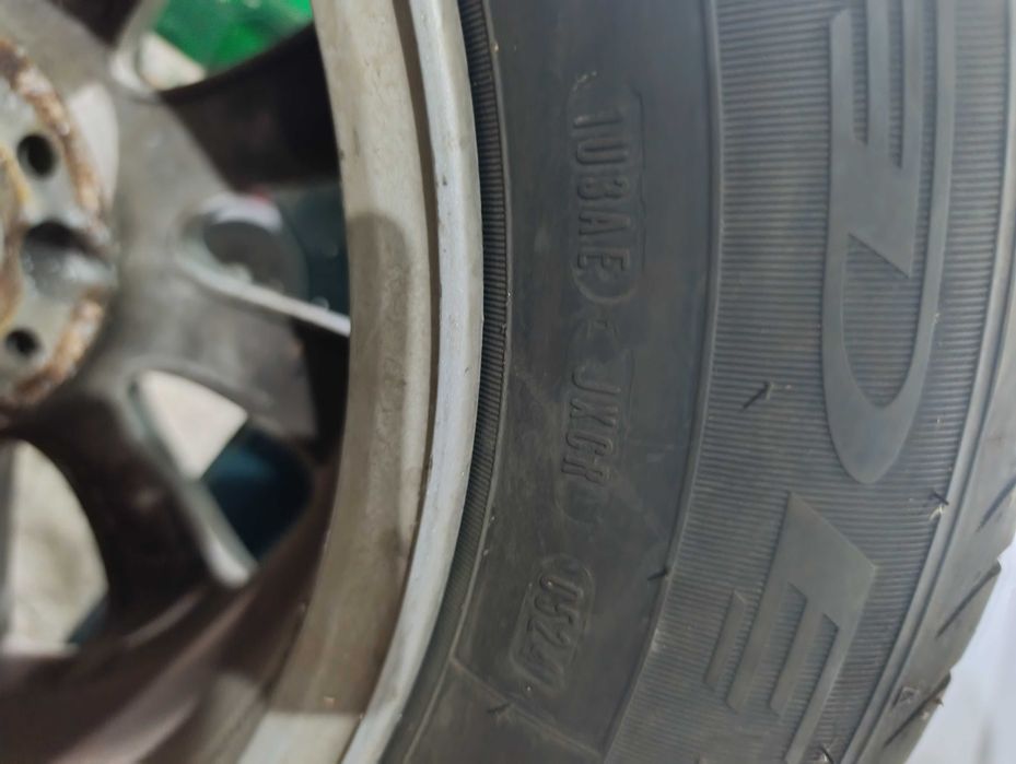Оригинални лети джанти 15" 5х112 за Mercedes A 180 195/65/15 + 2 все сезонни и 2 зимни гуми