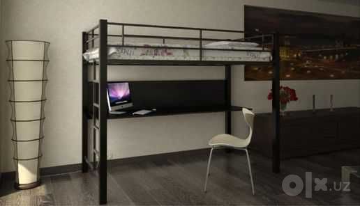 Двухярусная кроват металическое кроват кроватлар лофт кроват Loft kr 5