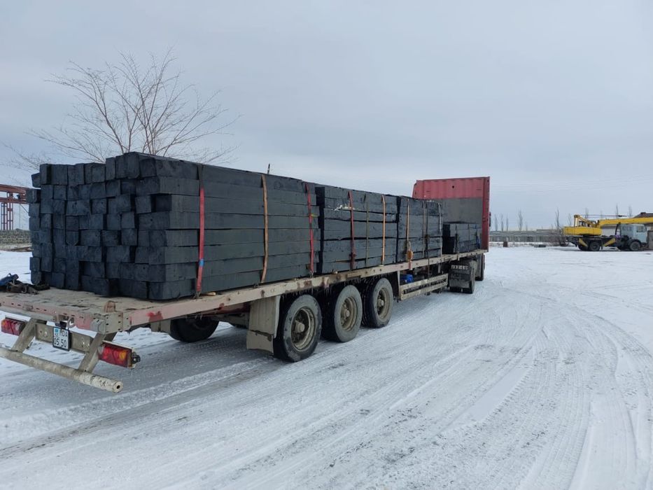 Новые Шпалы Пропитанные и Белые, Брус