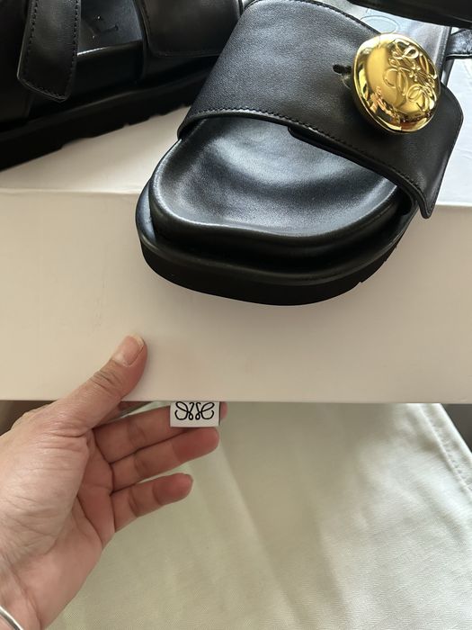Сандали  Loewe кожени