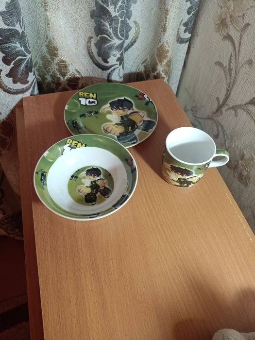 Детская.  посуда.