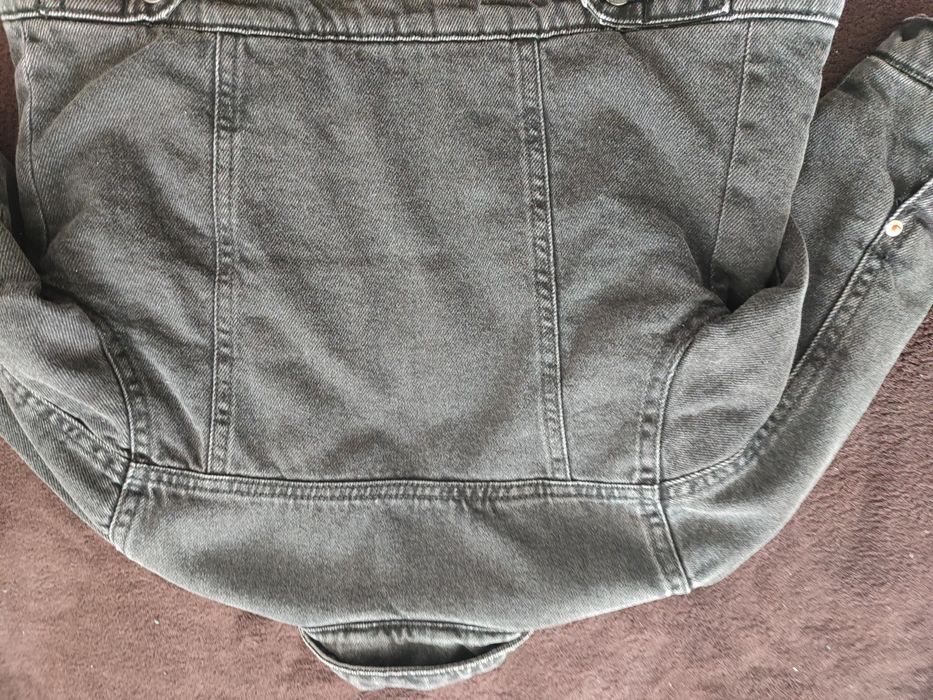 Дебело дънково яке Zara