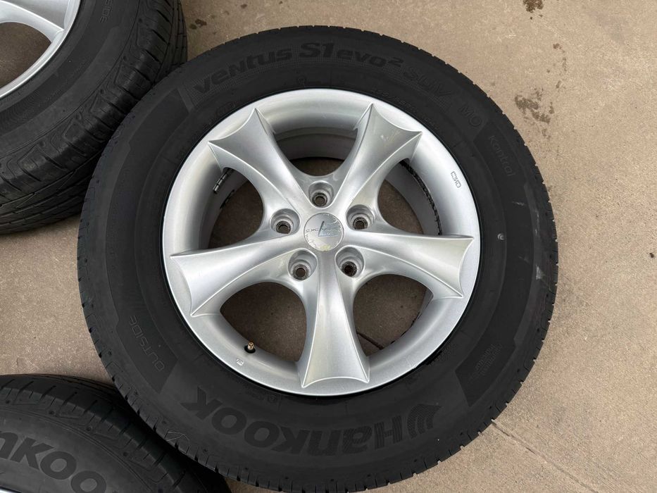 4 бр. алуминиеви джанти 17'' 5x130 , централен отвор 71.6, ET50 , 7,5J