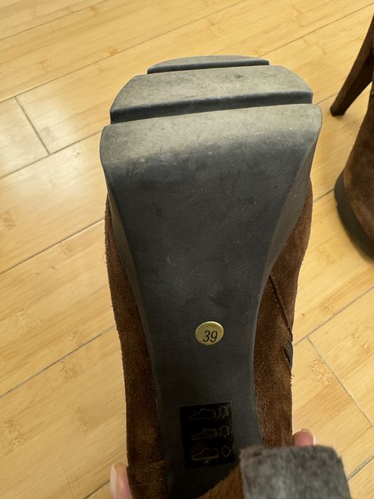 Cizme Scurte MUSETTE piele naturala Marime 39