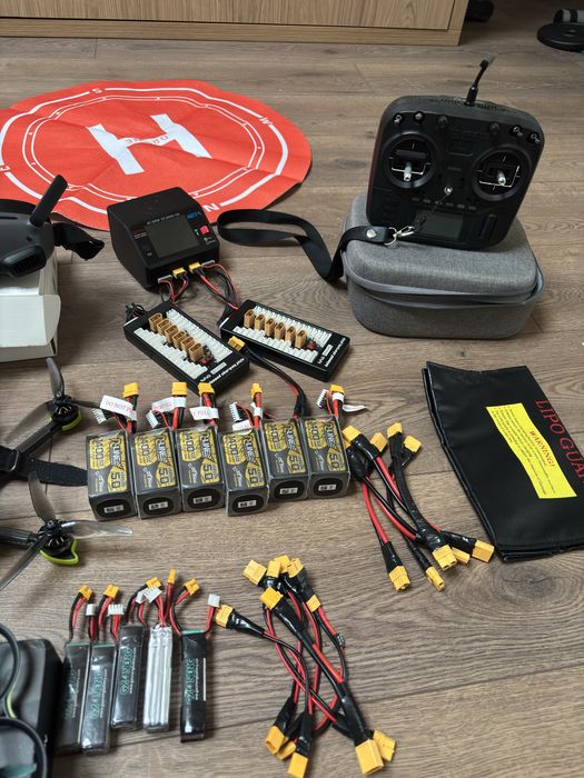 KIT FPV COMPLET RTF – 2 DRONE DJI O3 – iFlight Nazgul DC5 ECO 6S + BetaFPV Pavo20 O3 ELRS + DJI Goggles Integra + RadioMaster Boxer ELRS + GoPro