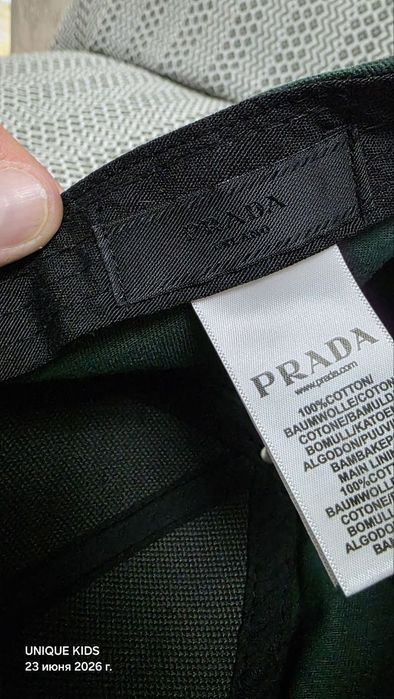 Оригинальная кепка PRADA
