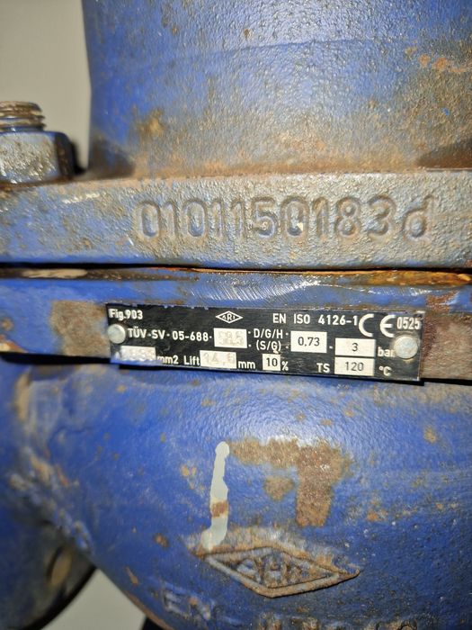 Клапан предохранительный ARI DN65/100