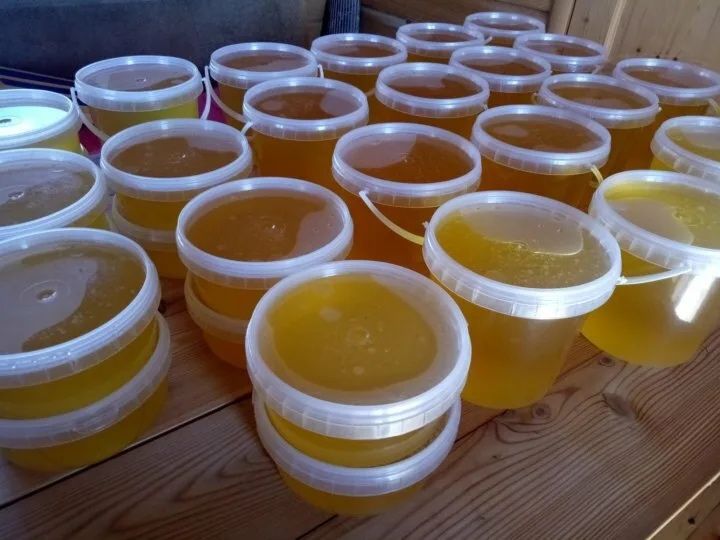 Мед цветочный 1 кг-3500