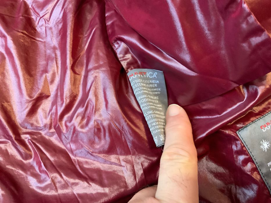 Duvetica-оригинално пухено яке,гъши пух размер м-л