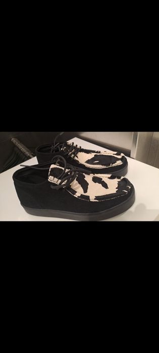 Pantofi PB din piele întoarsă și piele de vacaEditie Limitata,41