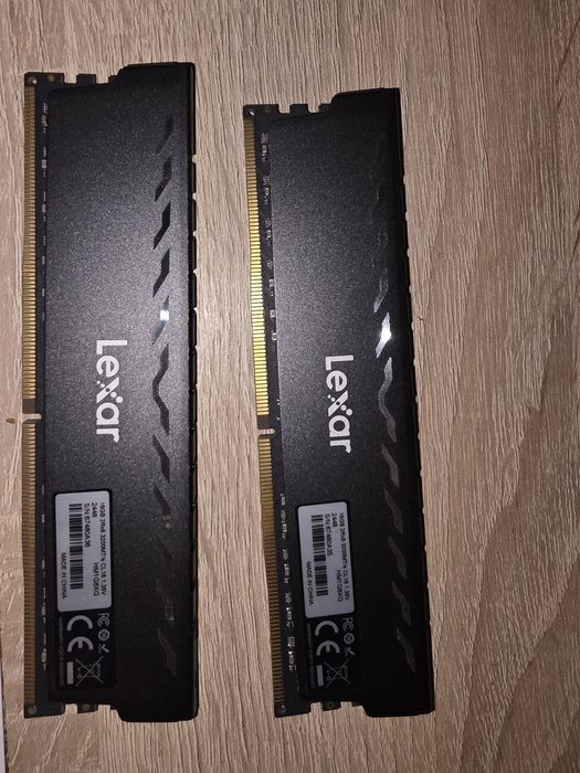 Lexar Thor dark grey 2x16gb ddr4 3200 MHz