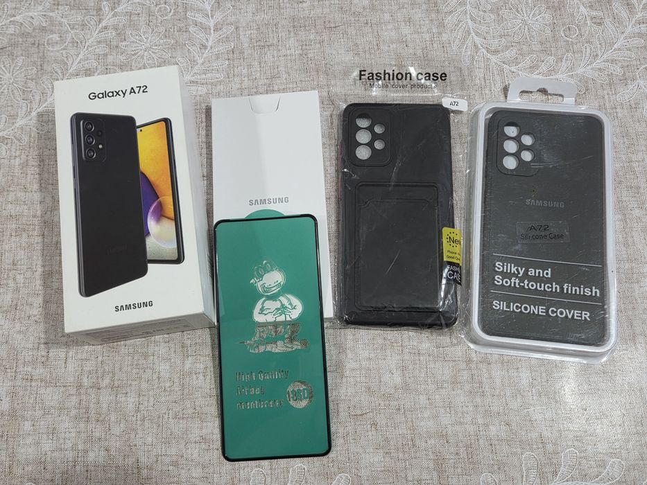 Samsung Galaxy A72 8/256Gb Черный