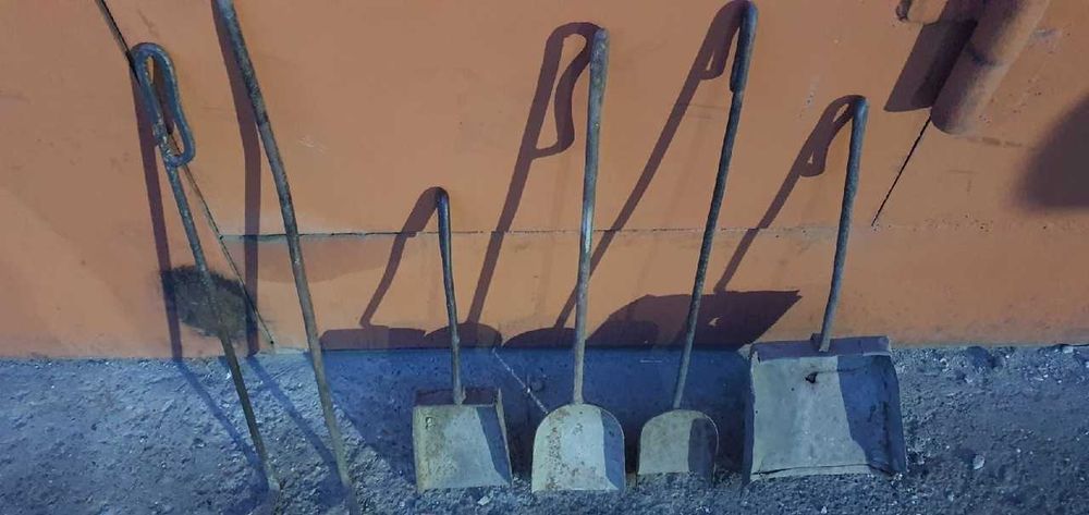 Совок металлический, Кочерга для печки  Район 1000 мелочей