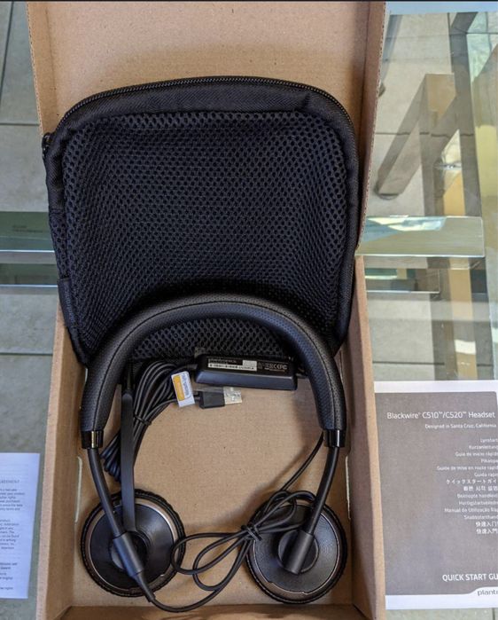 Casti Plantronics USB smart sensor