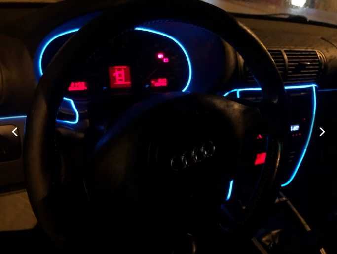 Амбиентно осветление за КОЛА, интериорна LED лента – 5 метра