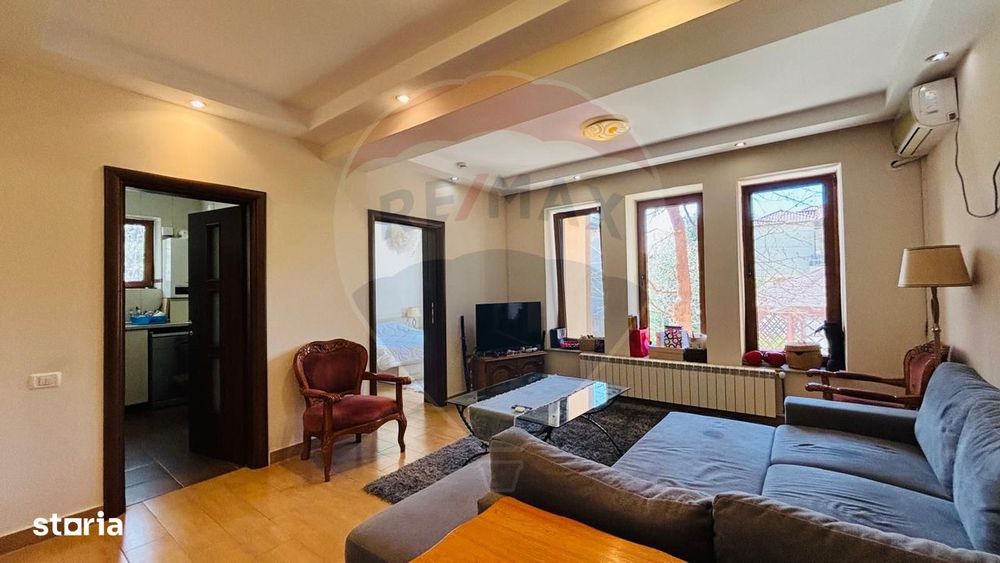 Apartament la parter, in vila, Lazu-de inchiriat- | 60 mp utili