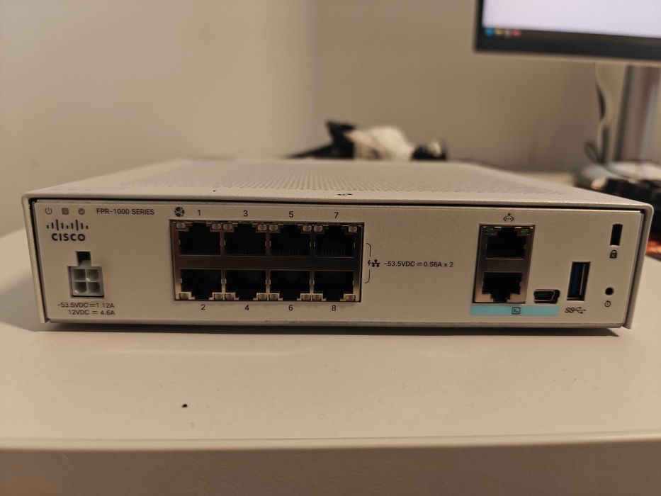 Cisco Firepower 1000 series (FPR1010) – ползван, без лицензи