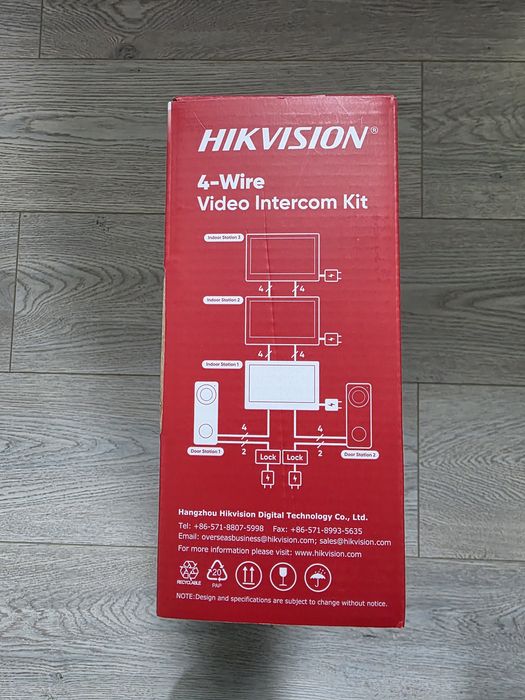 Video interfon hikvision