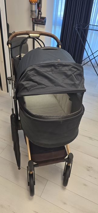 Количка Cybex Priam Rose Gold + аксесоари