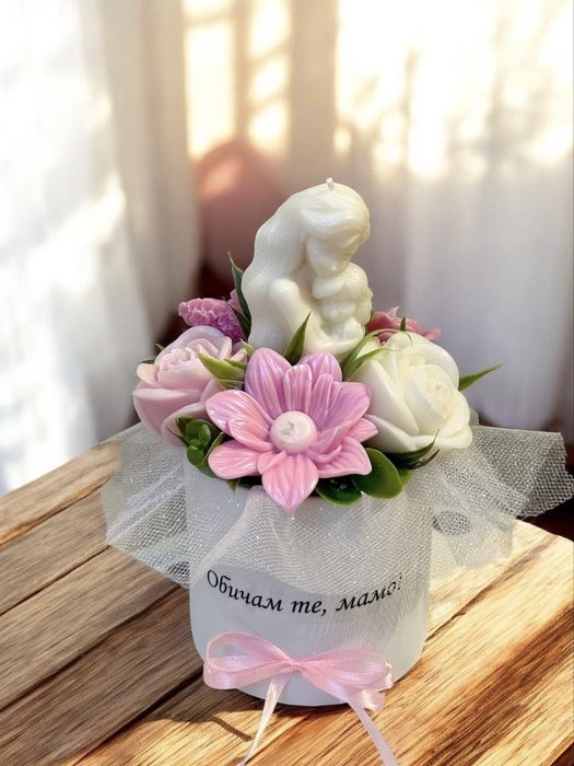 Ароматни букети и свещи от соев восък