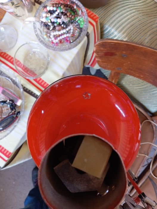 Продам советскую настольную лампу