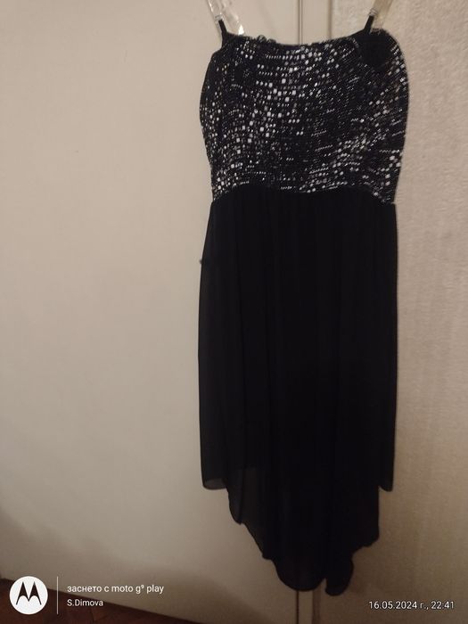 Черна Официална рокля за специални случаи!