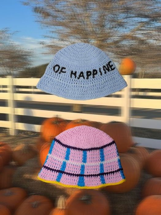 Вязаная панама/ шапка