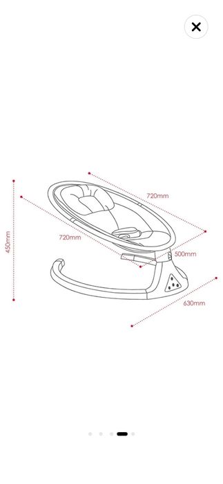 Leagan electric bluetooth cu telecomanda
