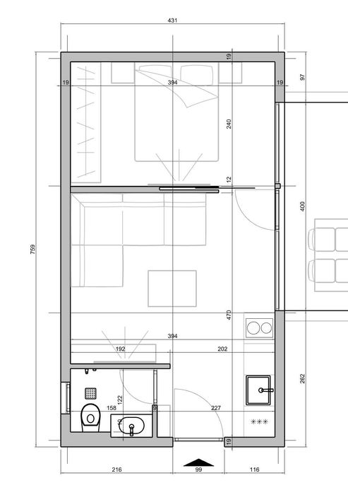 Продава се Къща в Хасково, Любен Каравелов - 33 кв.м за 363 €/кв.м - Снимка #1