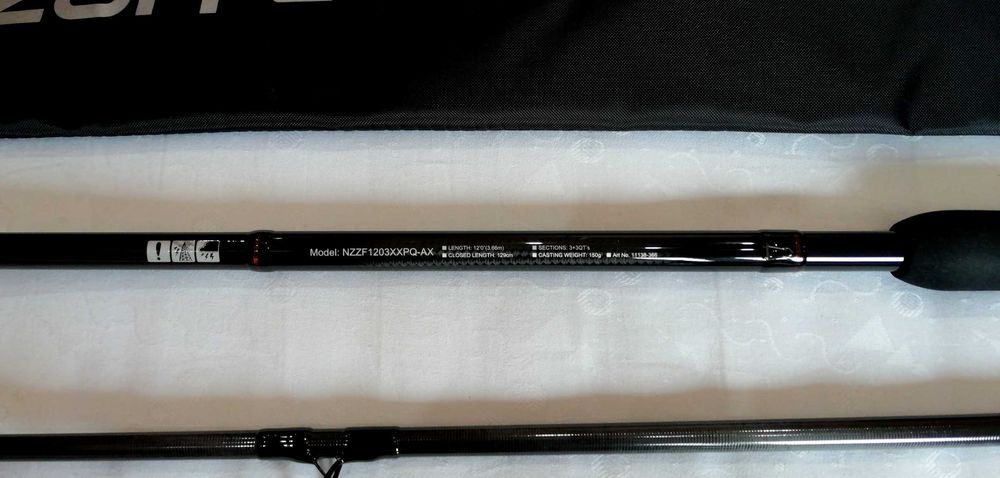 Lanseta pescuit la feeder Daiwa N'Zon Z XL Distance Feeder 3.66m/150g