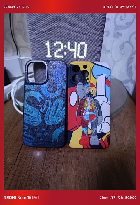 Iphone 11dan 15pro max gacha chexolla xolati ideal