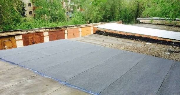 Мягкая кровля гаража