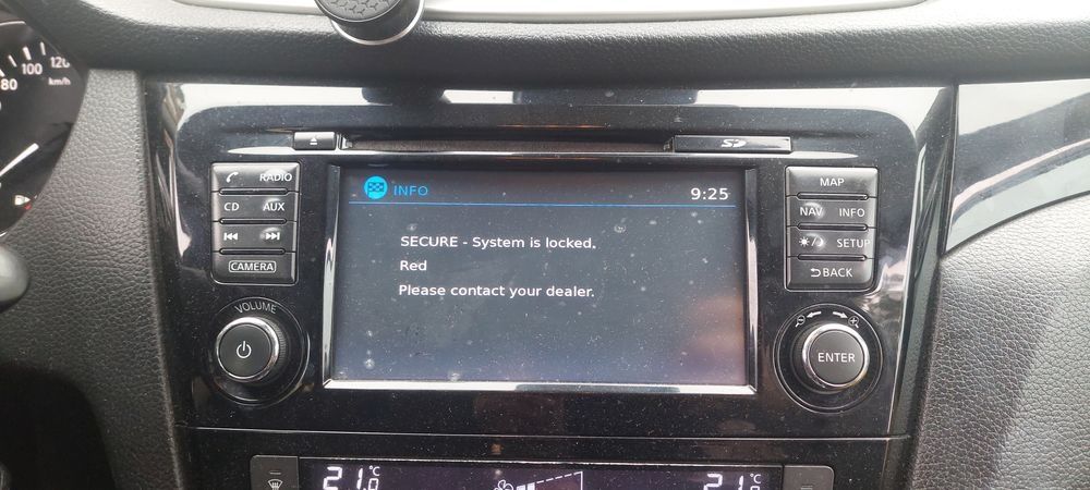 Lcn2 nissan qashqai 11j code