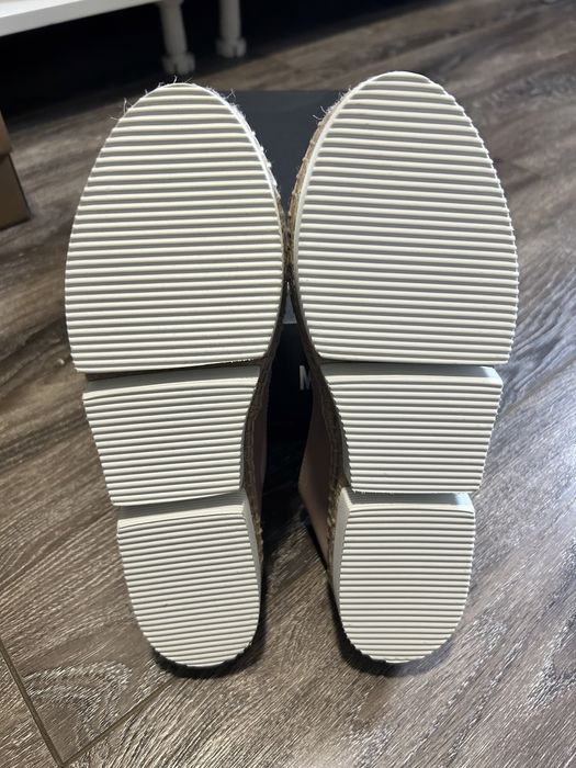 Espadrile Love Moschino, piele, mărimea 35, noi