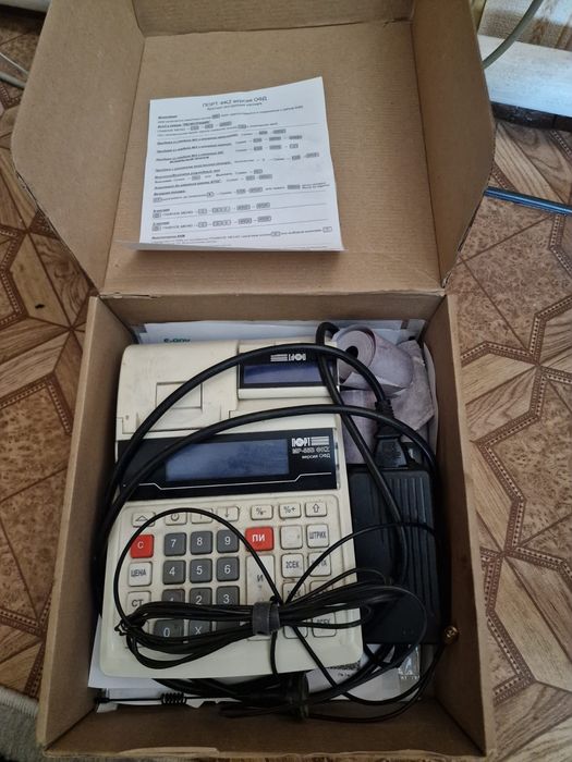 Продам кассовый аппарат ПОРТ МР55В