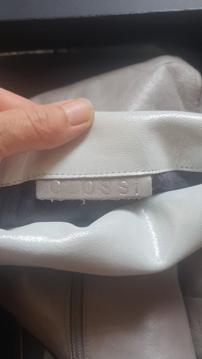 Новые кожанные сапоги