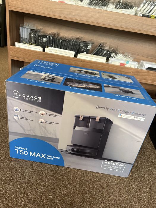 Robot de spalat in casa / Ecovacs Robotics / DEEBOT T50 Max Pro OMNI/ Gen 2 / Nou sigilat