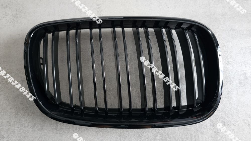 Двойни Бъбреци BMW E70 X5 E71 X6 M Performance Пиано Лак Черен Гланц ABS