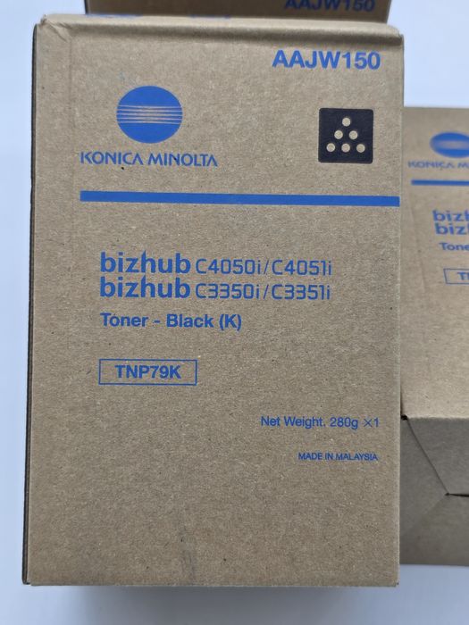 EXT Toner original Konica Minolta AAJW150 , TNP79K , negru , 13000p, disponibile mai multe bucati