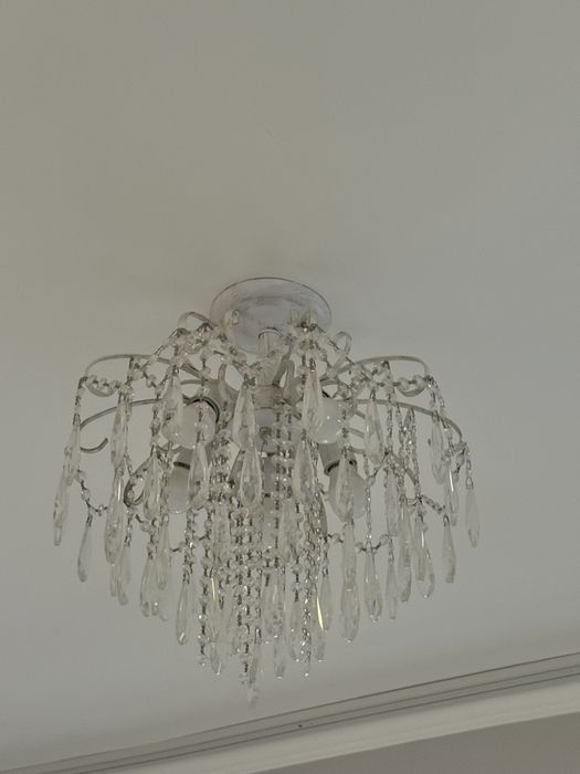 Люстра 5 рожковая красивая яркая богатая