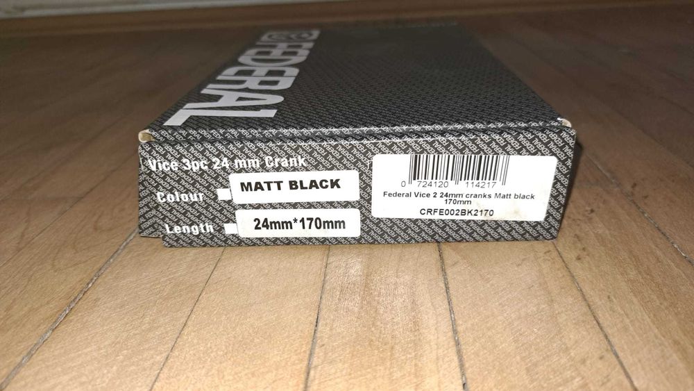 Pedalier Bmx Federal Vice 2 170mm cu Mid BB 24mm