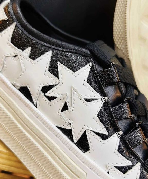 Amiri Stars Court Low "Black/White"