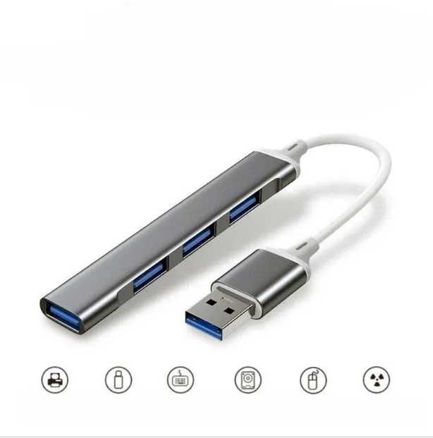 USB 3 HUB Multi Splitter Super Speed 4-портовый концентратор 5 Гбит/с