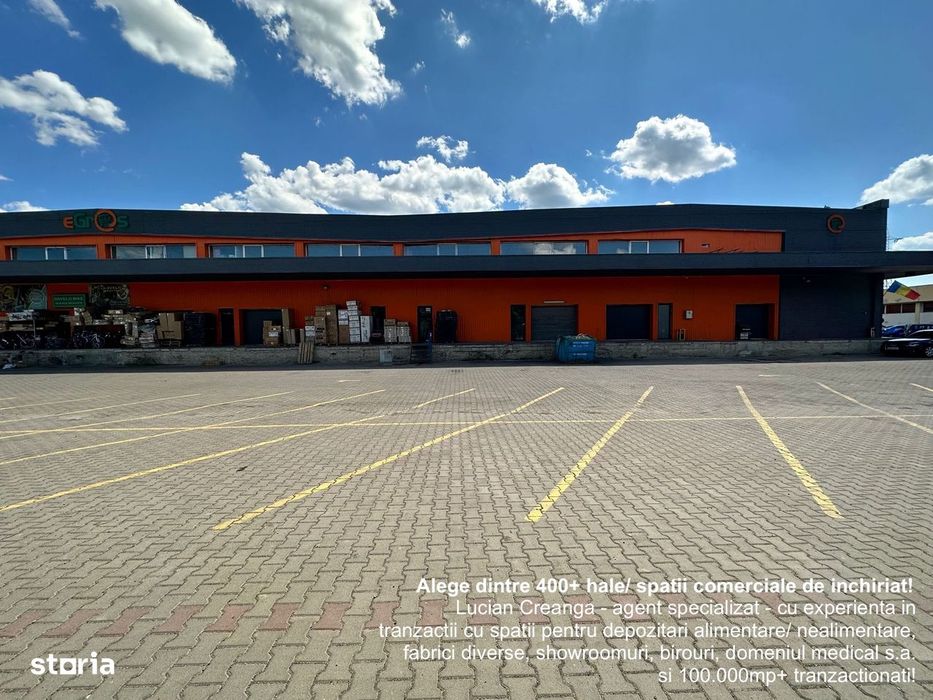 Depozit cu rampa 130mp, zona Egros